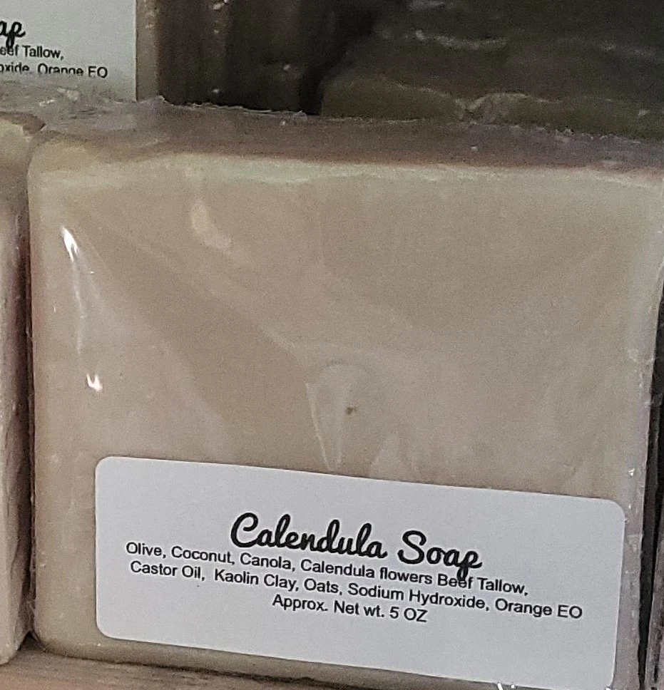 Calendula Soap - Approx. 5 OZ