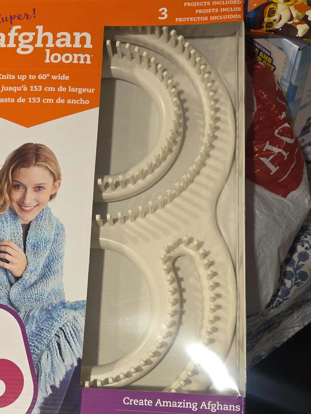 KB Super Afghan Loom Knitting Kit