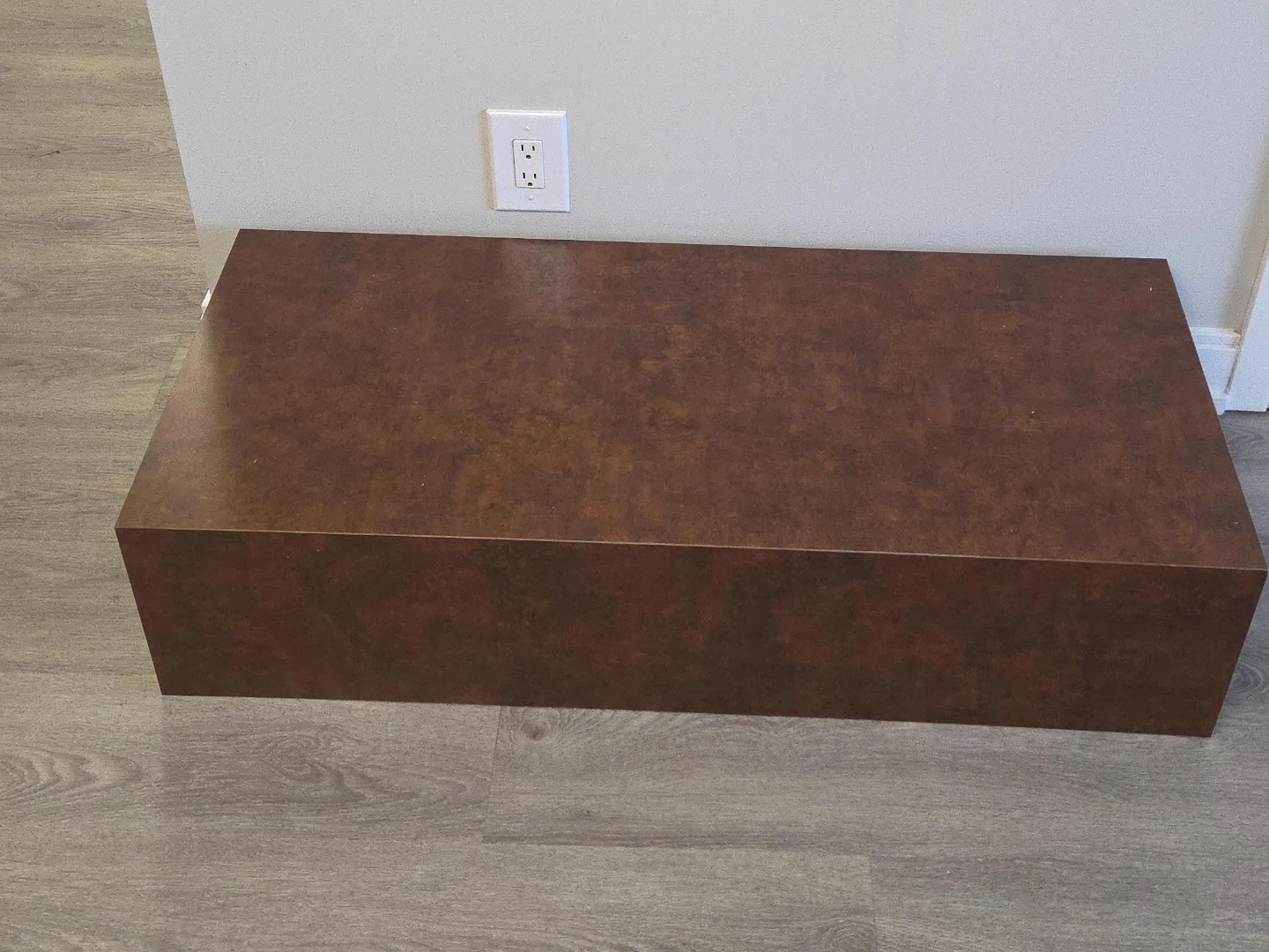 Wooden storage box