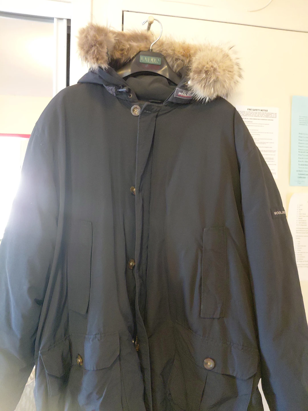 Woolrich Parka with Fur Hood