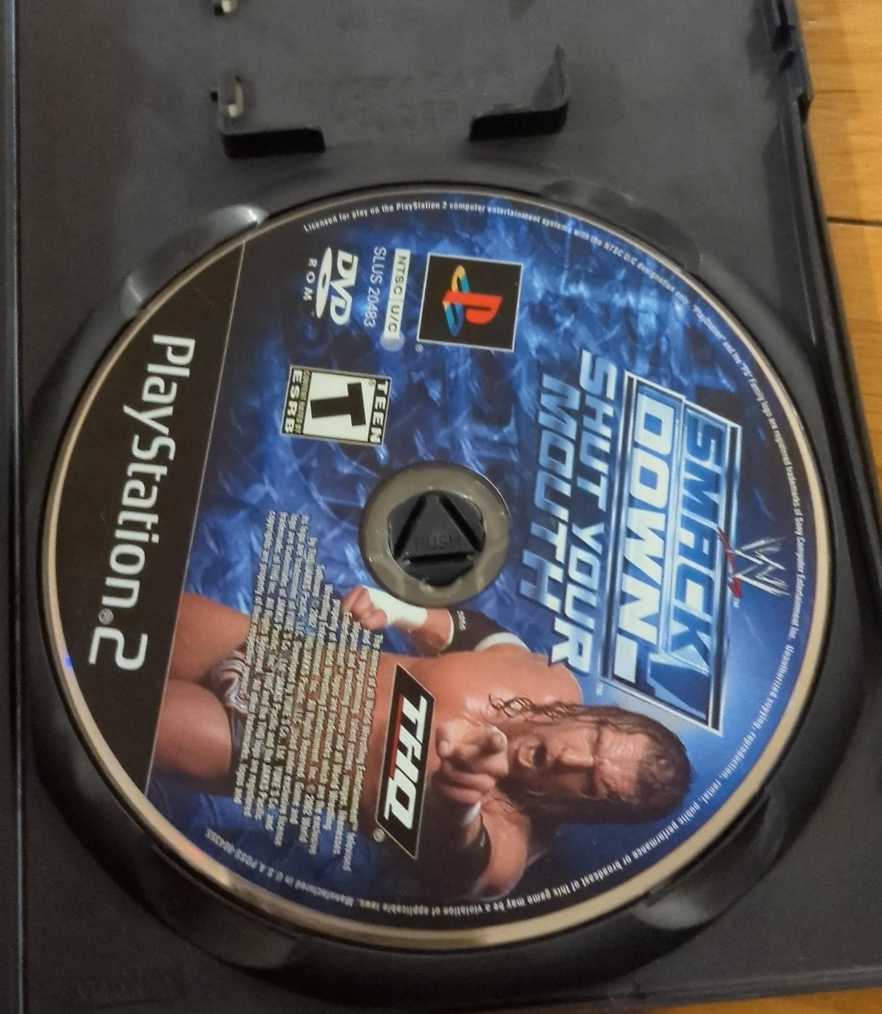 PlayStation 2 WWE SmackDown Shut Your Mouth Game