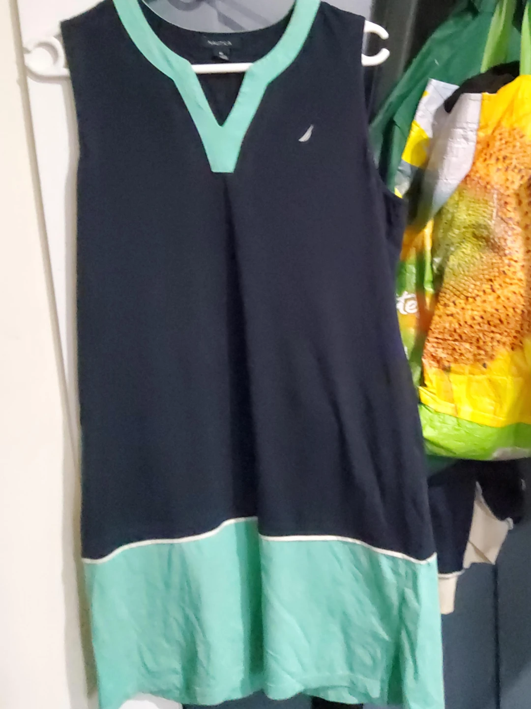 Nautica Sleeveless V-Neck Dress