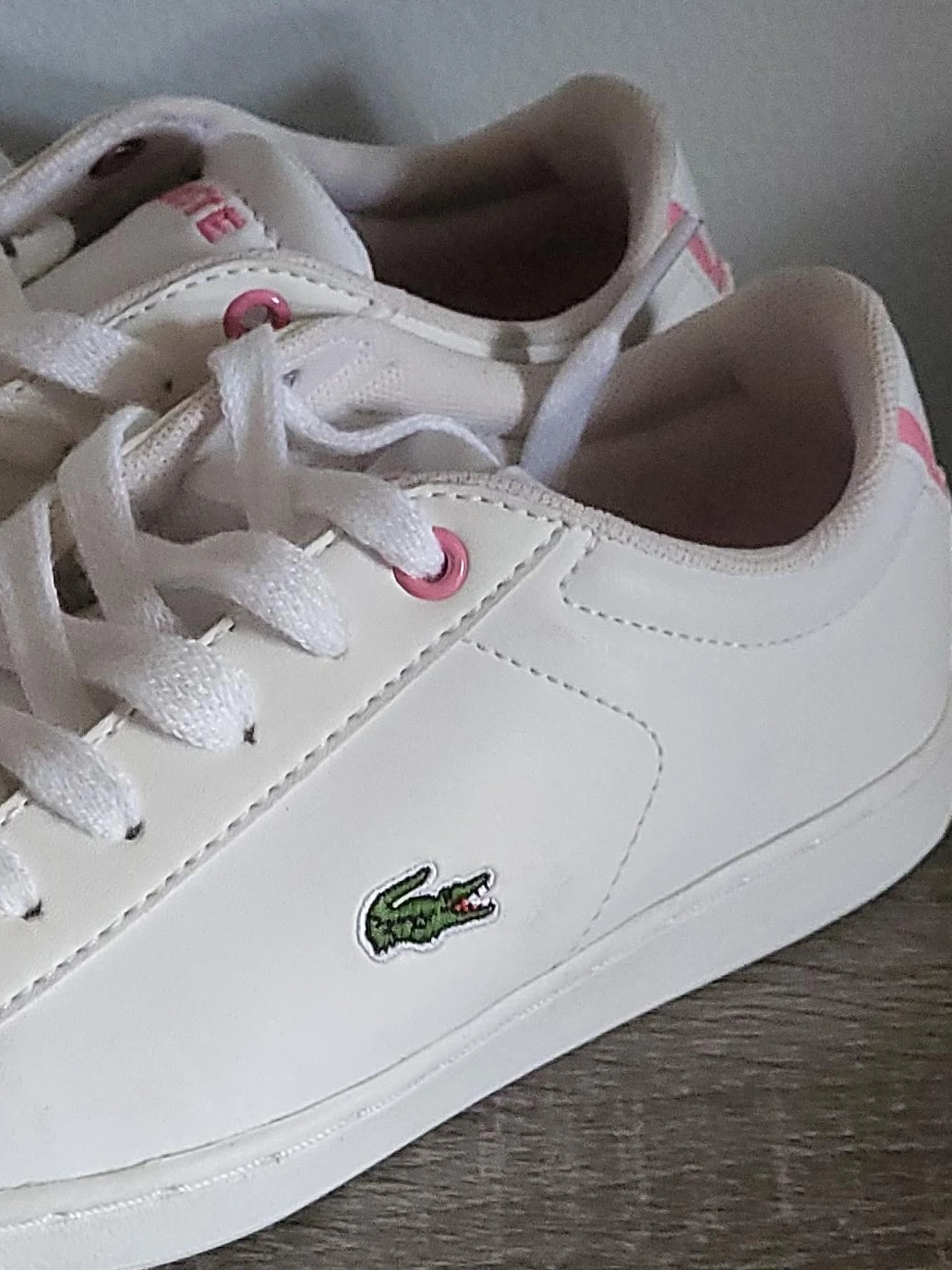Lacoste Carnaby Evo BL 2 Sneakers - White/Pink
