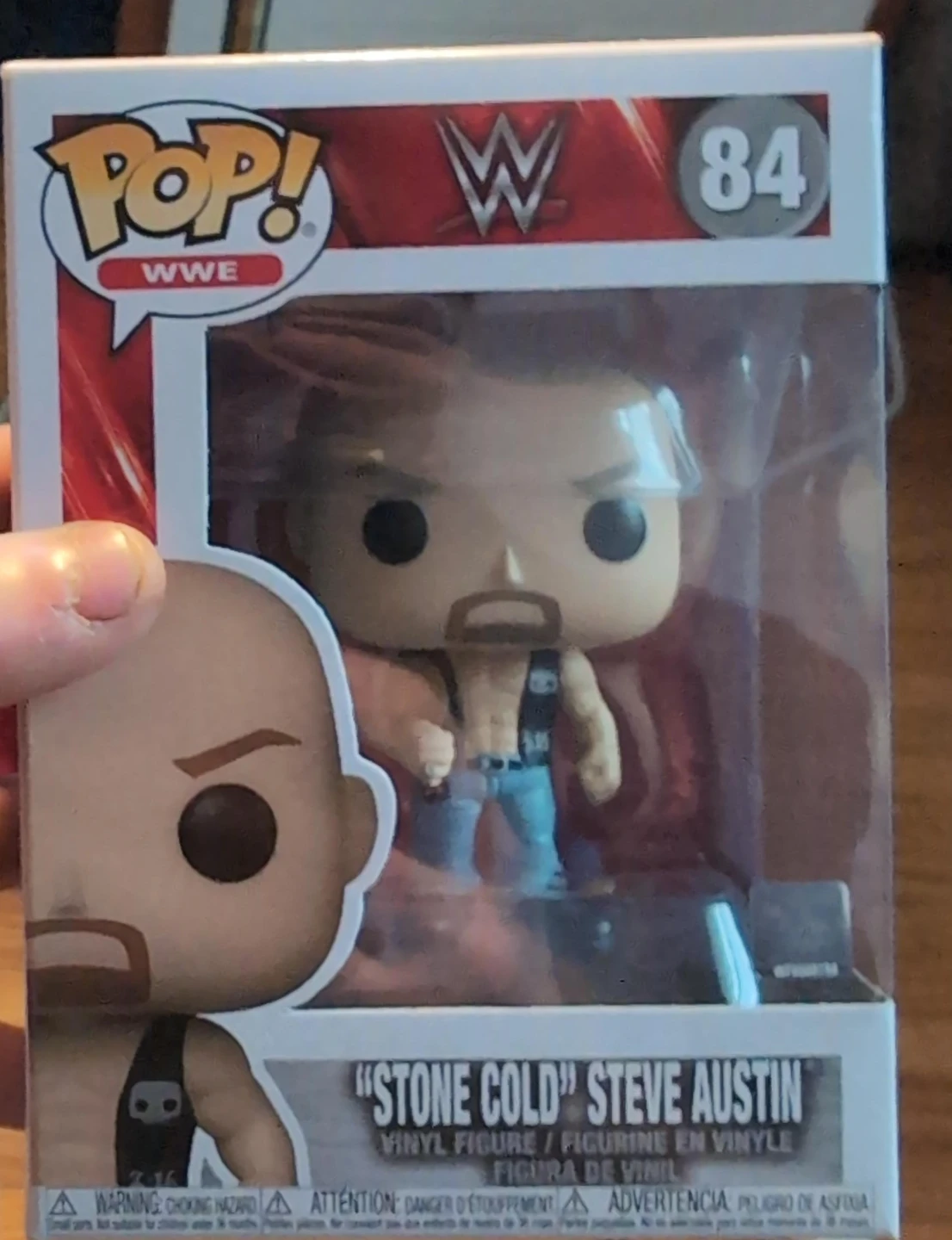 Funko Pop! WWE "Stone Cold" Steve Austin Vinyl Figure #84