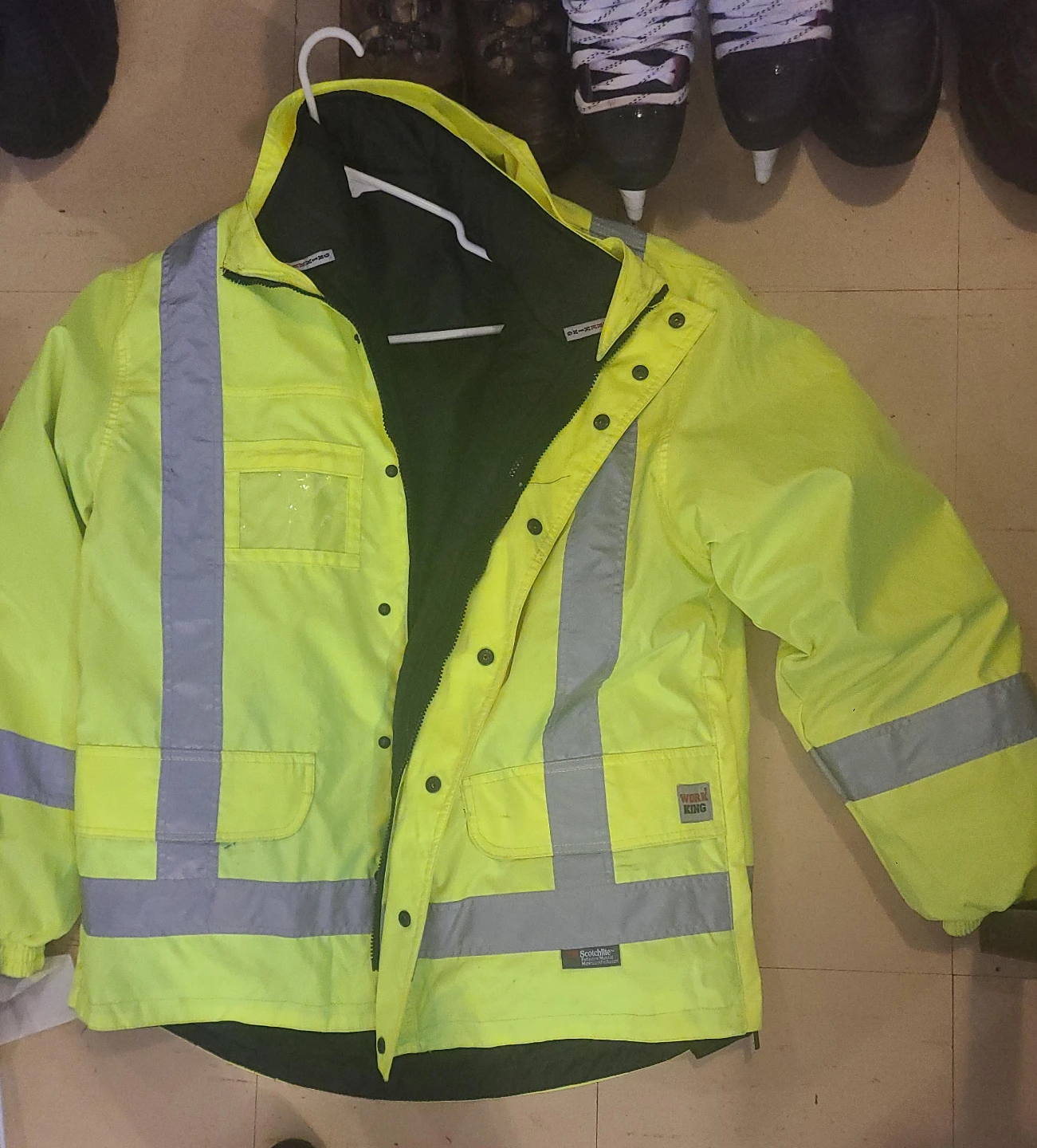 Work King High-Visibility Safety Jacket