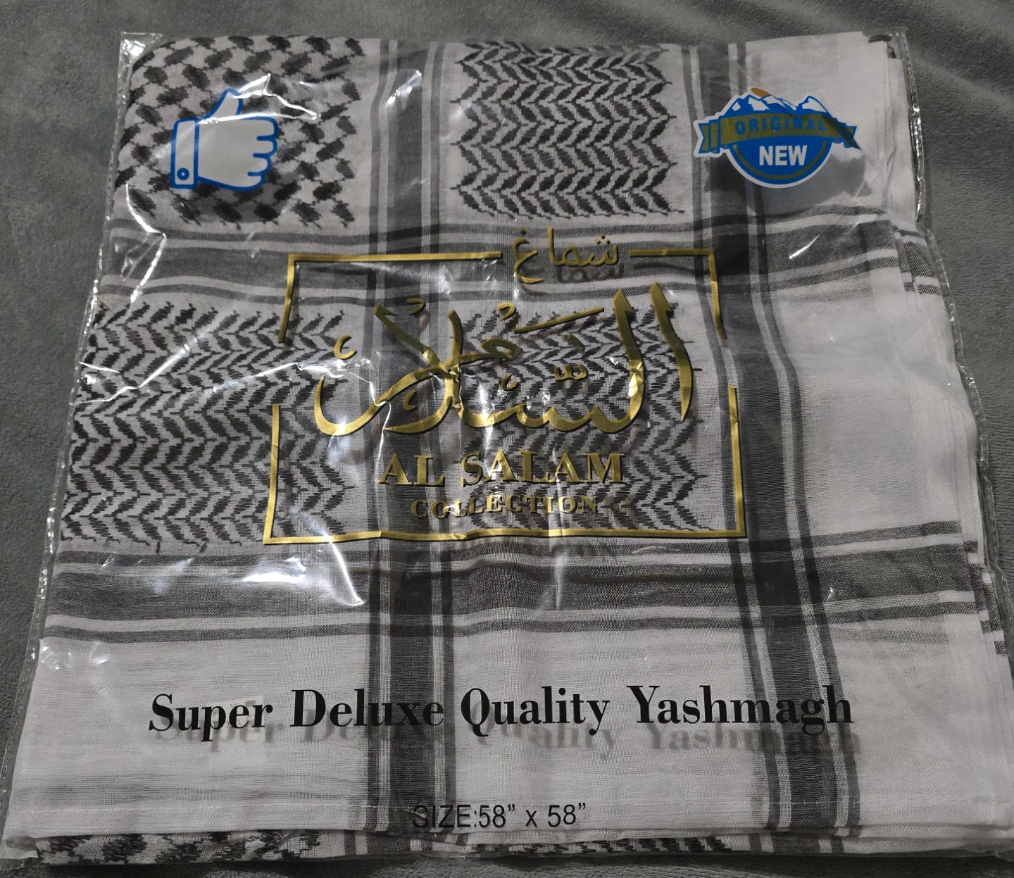 Al Salam Collection Super Deluxe Quality  kefiya"