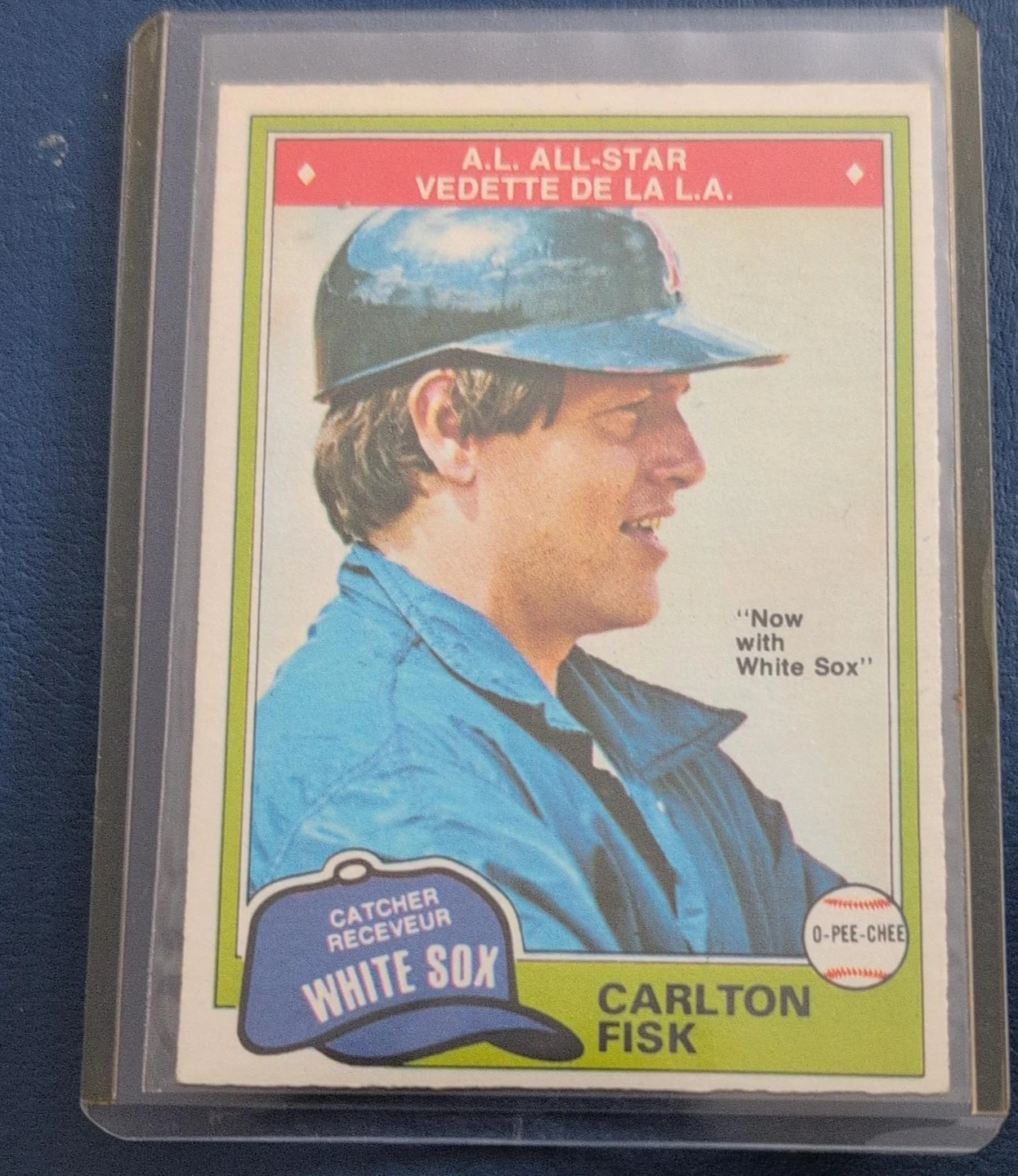 1981 O-Pee-Chee Carlton Fisk Baseball Card #116