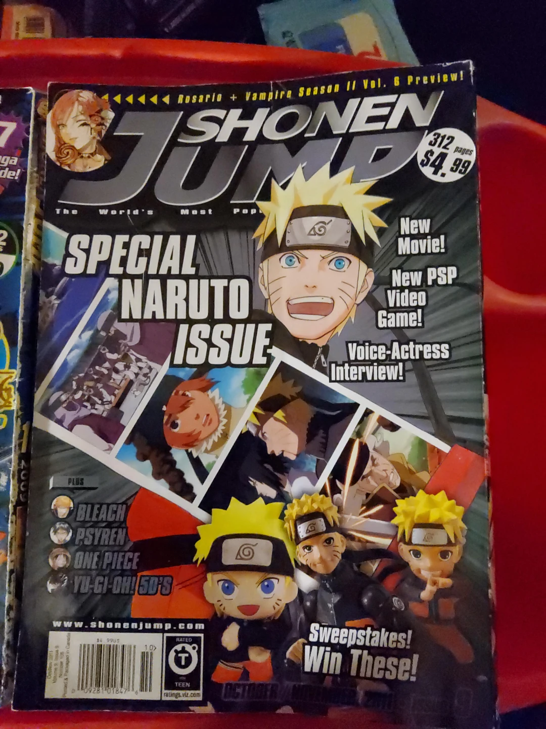 Shonen Jump Special Naruto Issue Magazine