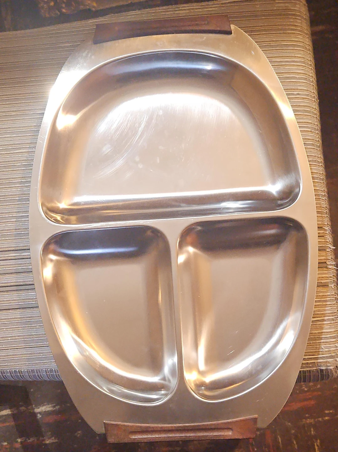 Set of 3 Divided Serving Trays