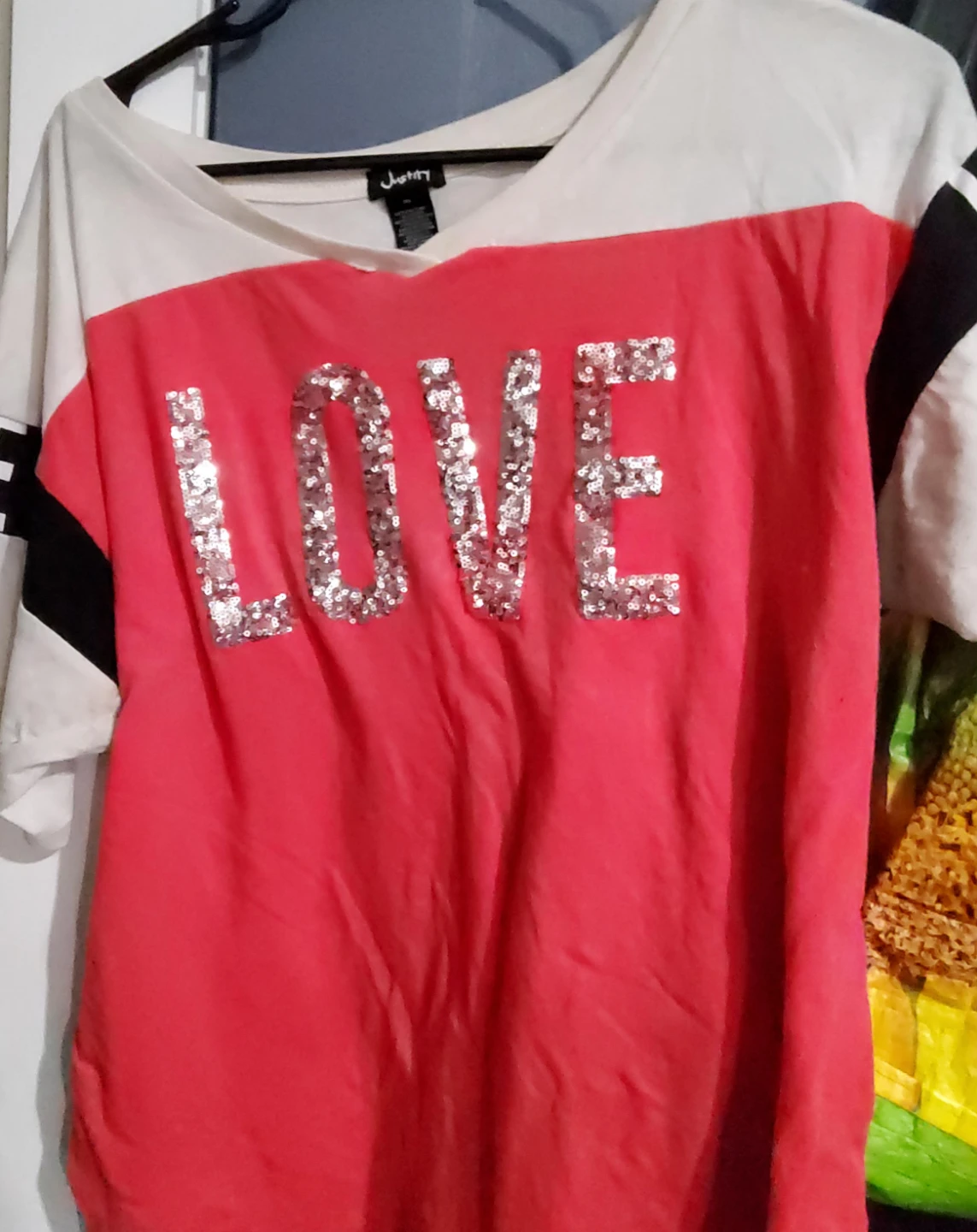 Juniper LOVE Sequin T-Shirt