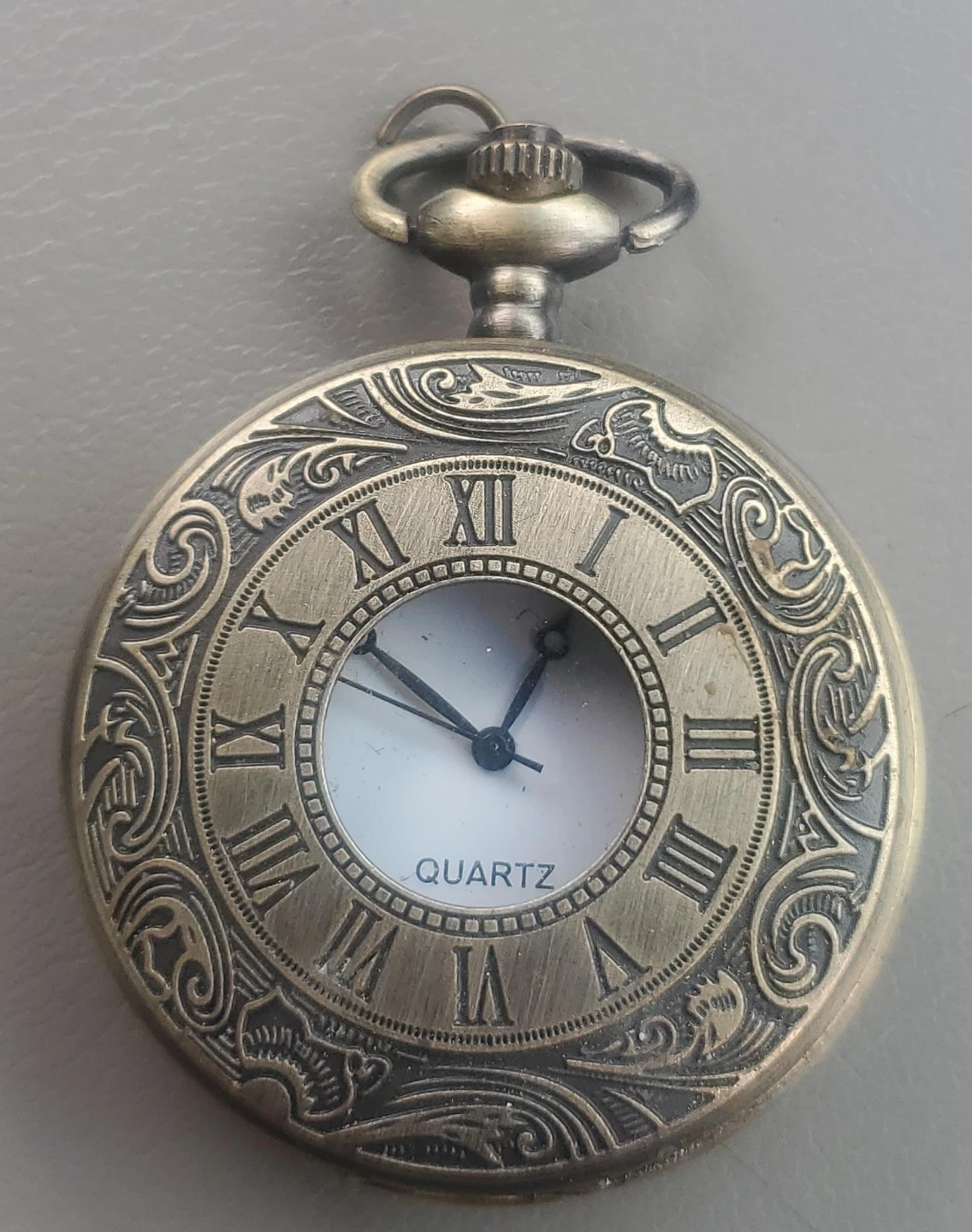 Antique Style Quartz Pocket Watch