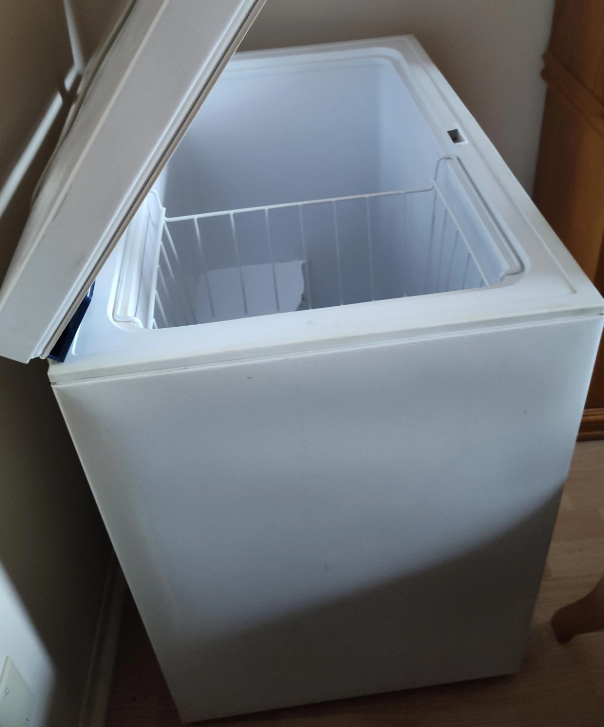 White Chest Freezer