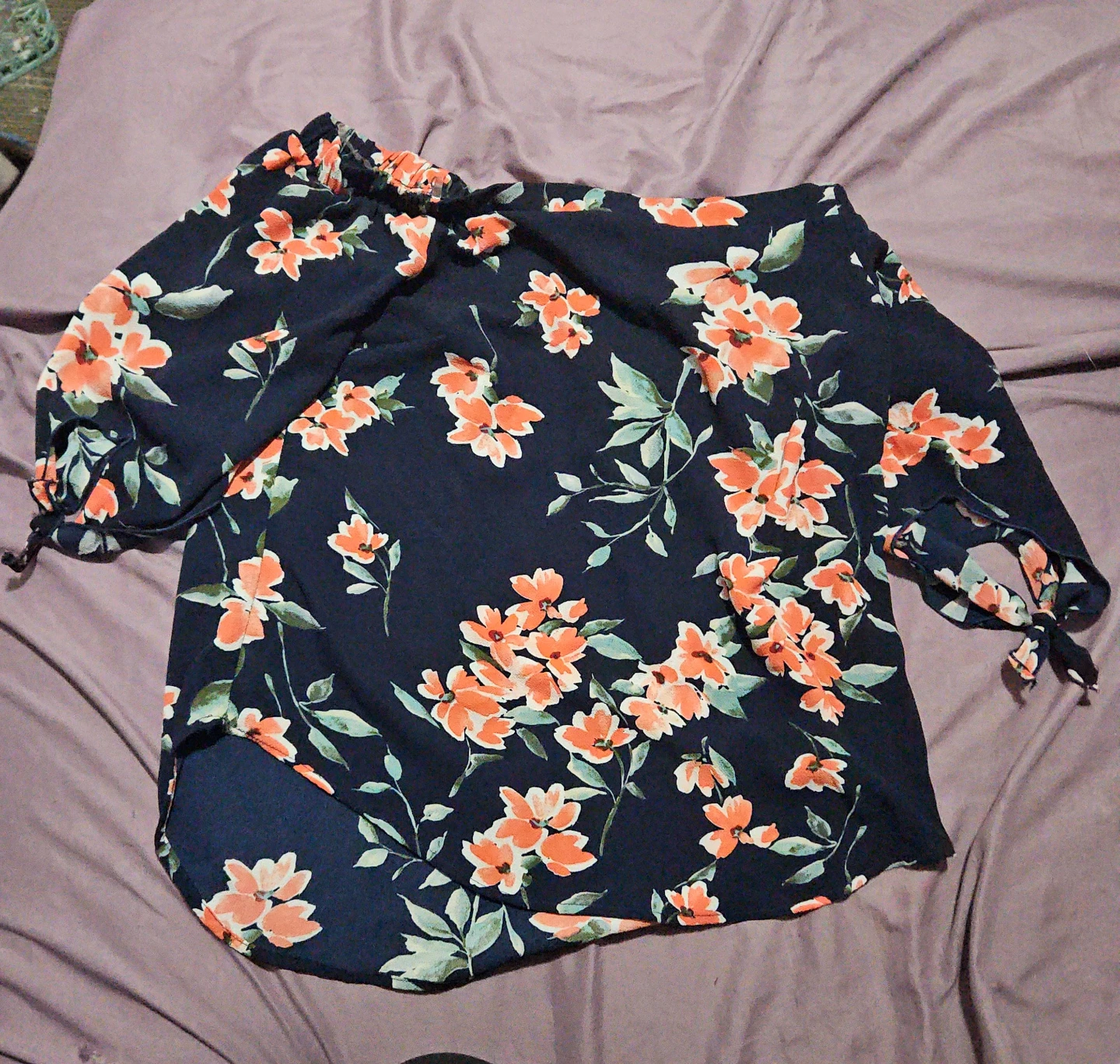 George Women's Floral Print Top - L/G