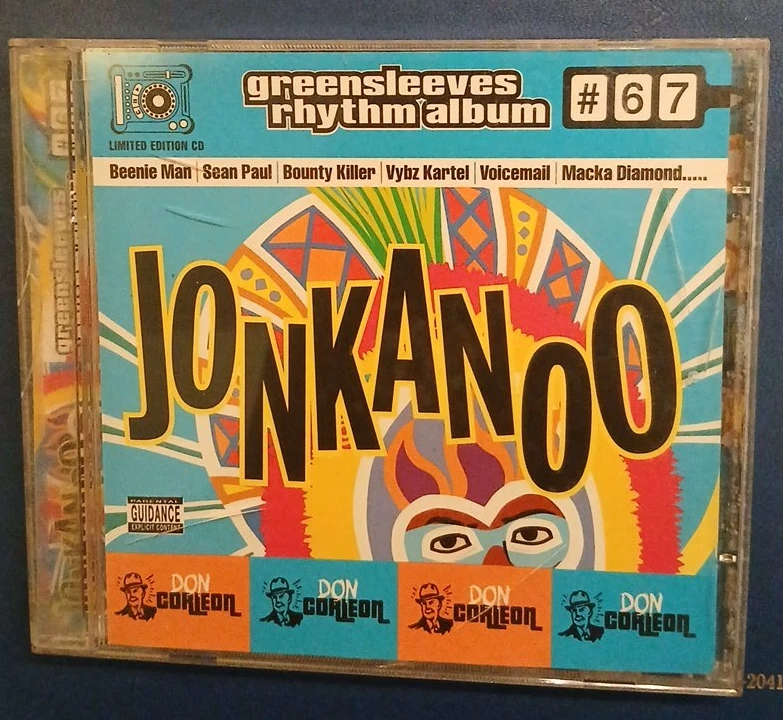 Greensleeves Rhythm Album #67 Jonkanoo Limited Edition CD