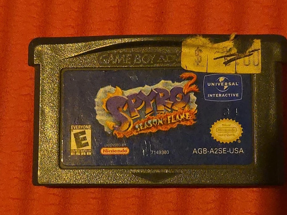 Spyro 2: Season of Flame Game Boy Advance Game