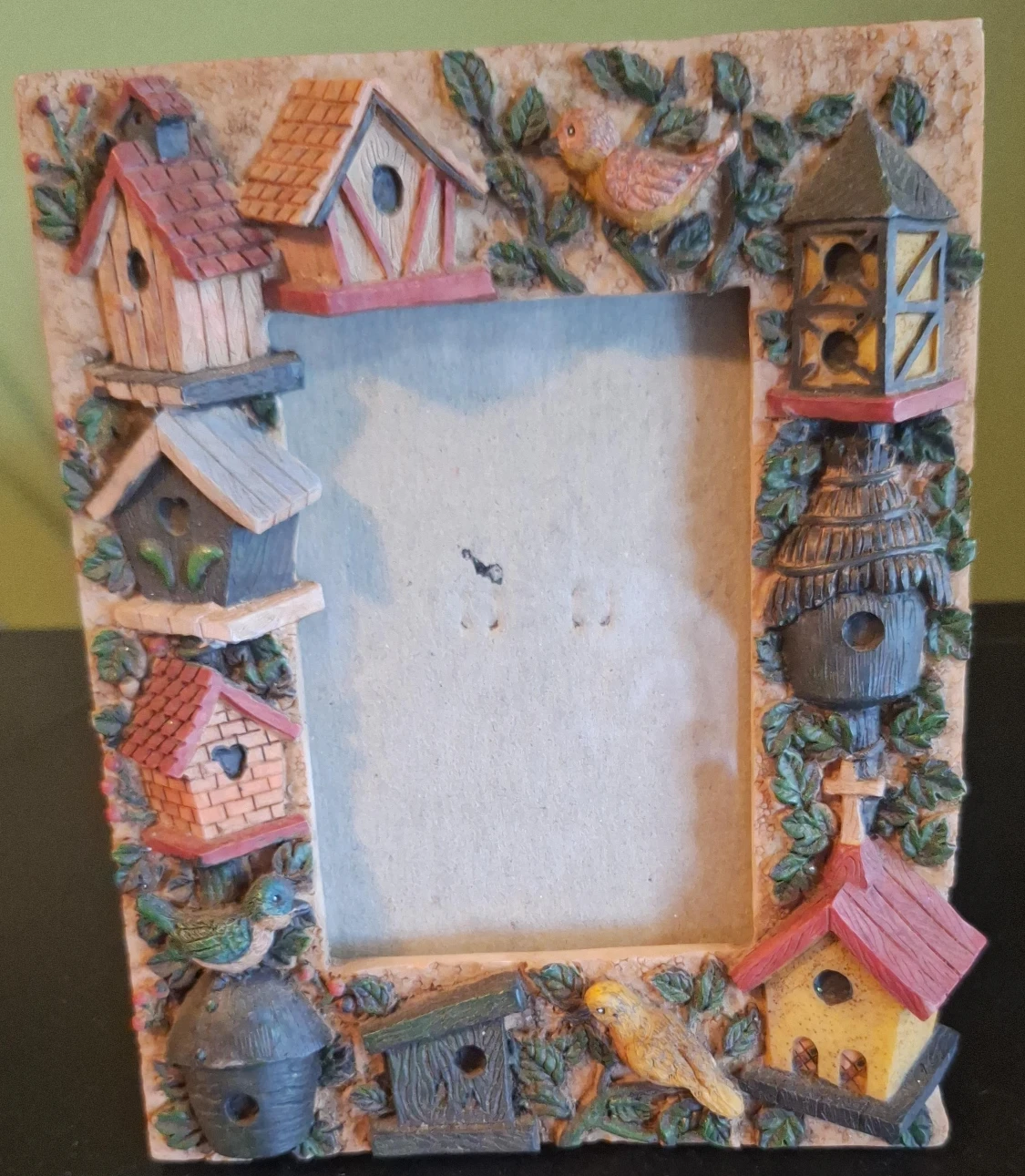 Decorative Birdhouse Photo Frame