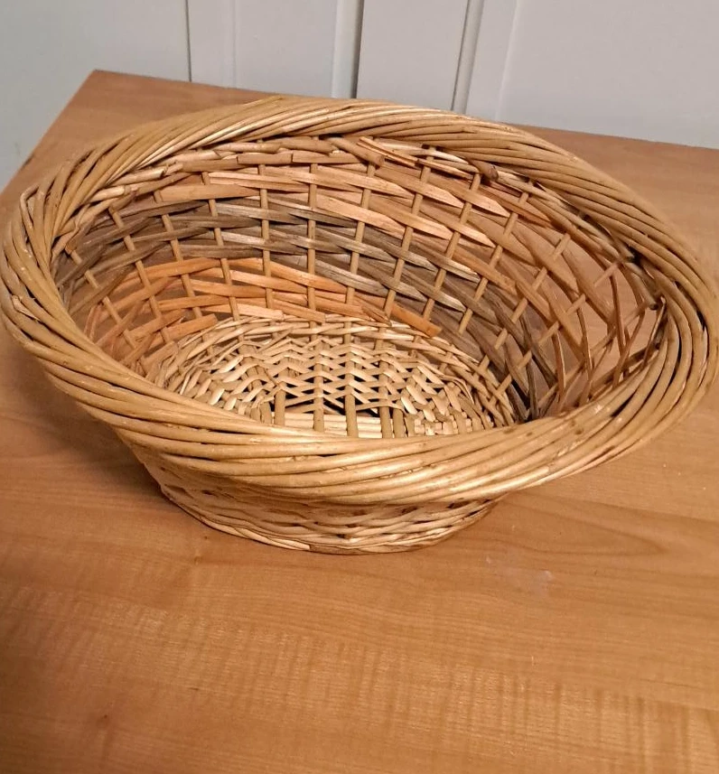Woven Wicker Basket