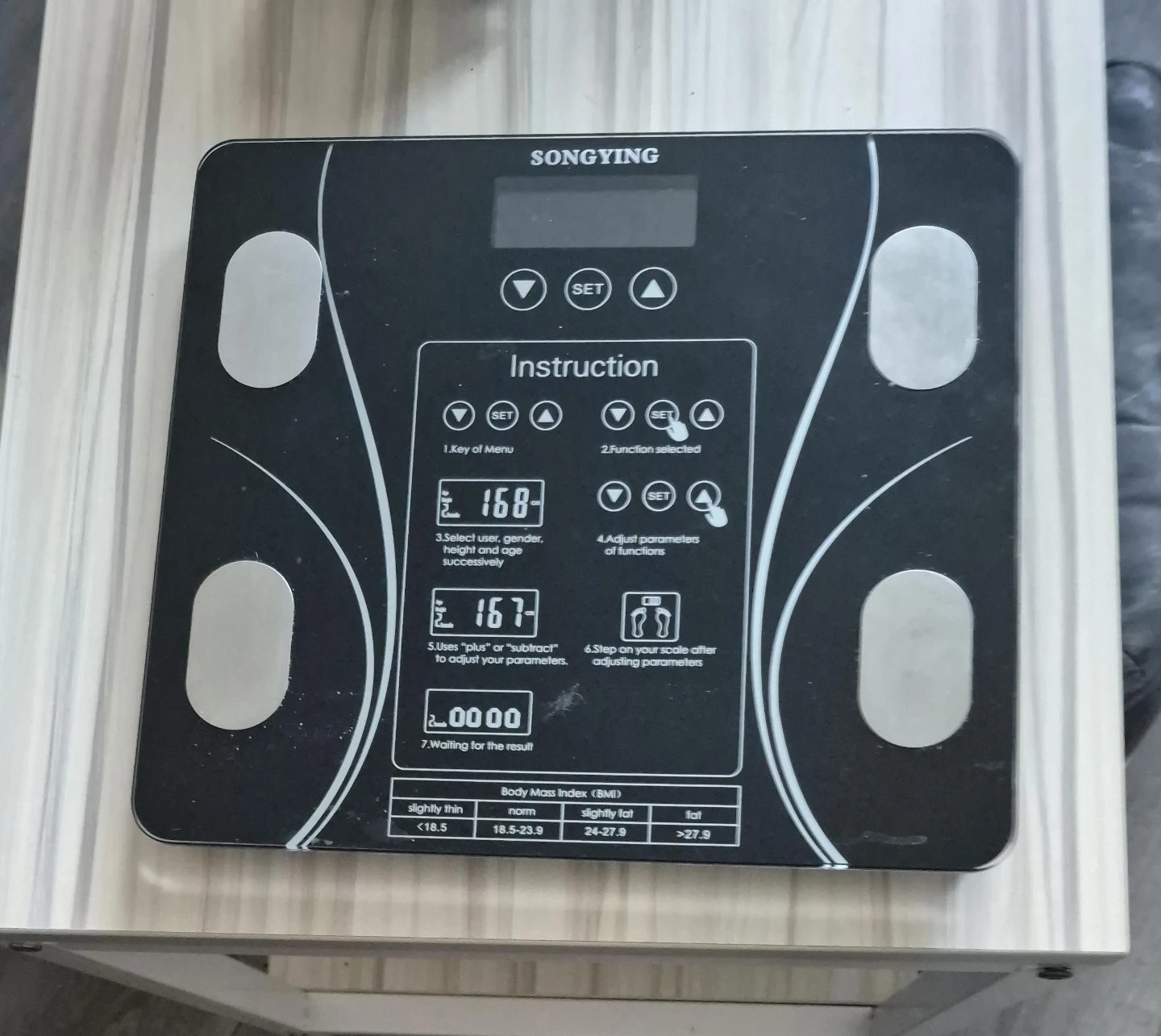 Songying Digital Body Weight Scale