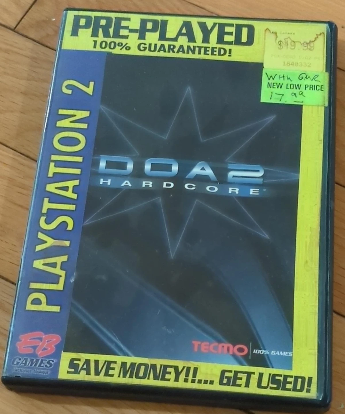 PlayStation 2 DOA2 Hardcore Game