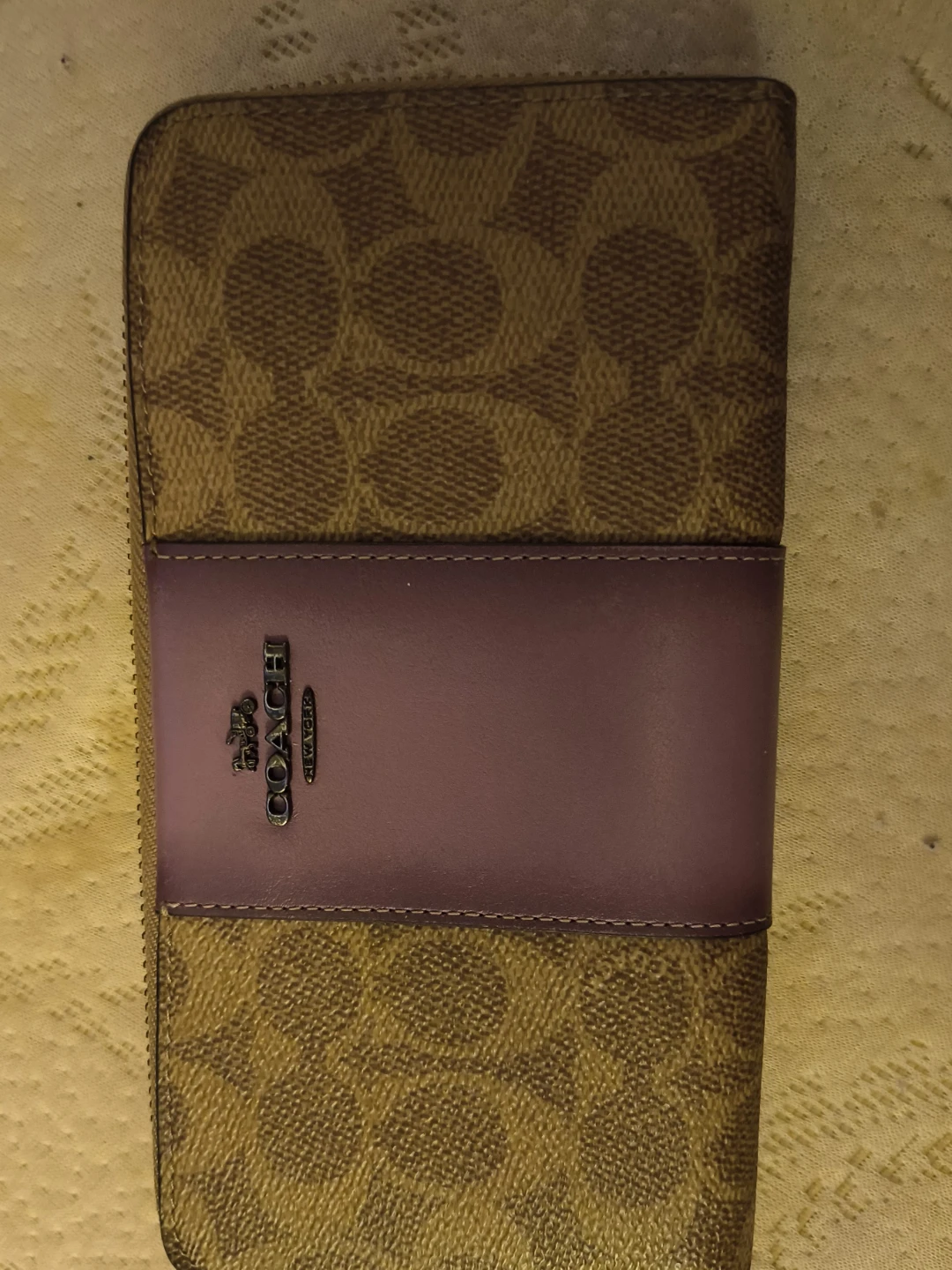 Coach Zip Around Wallet
