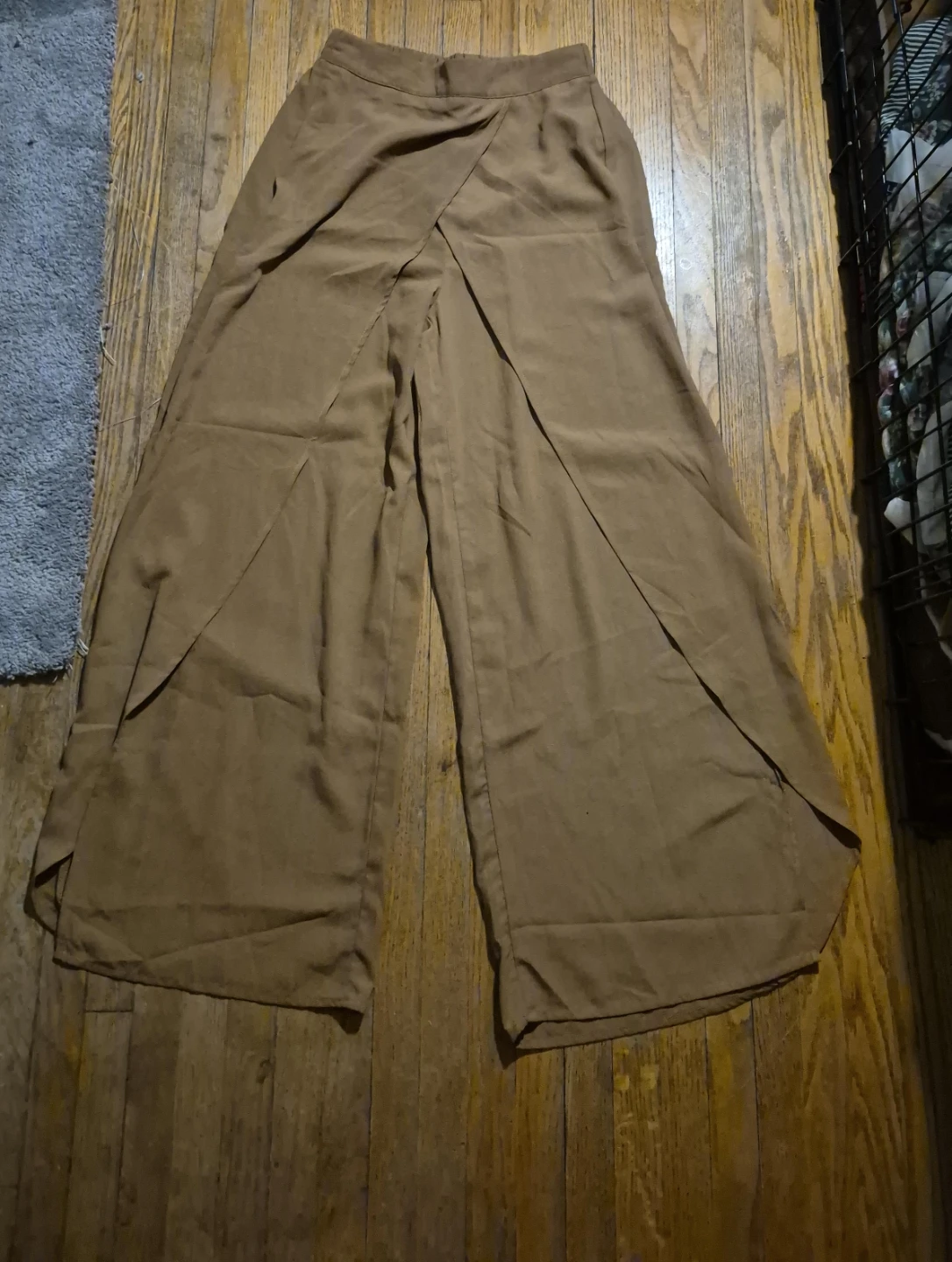 Brown Wide Leg Culottes