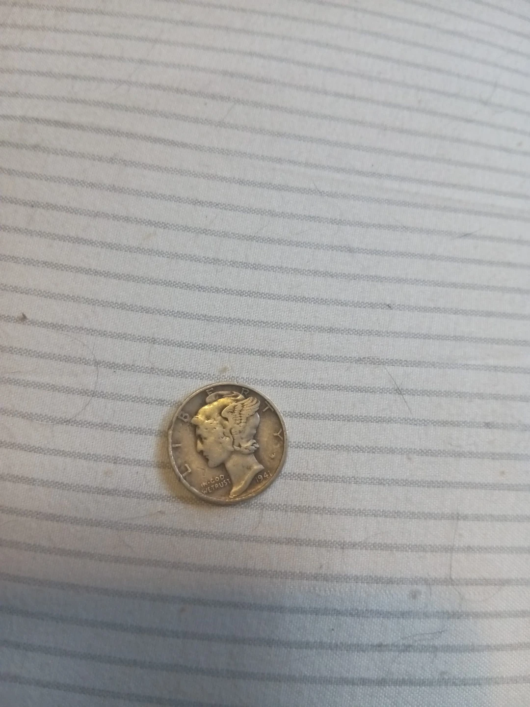 1941 Mercury Dime
