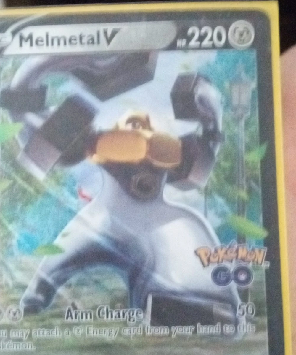 Pokemon Melmetal V Card