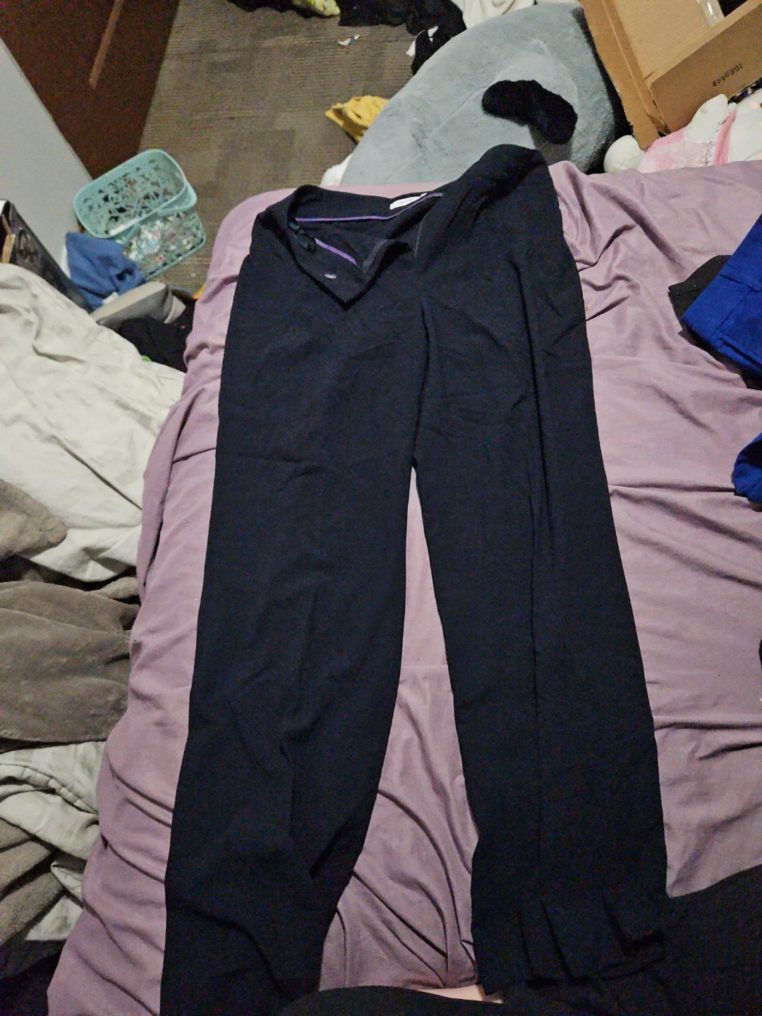 Laura Ashley Women's Black Dress Pants Size 8