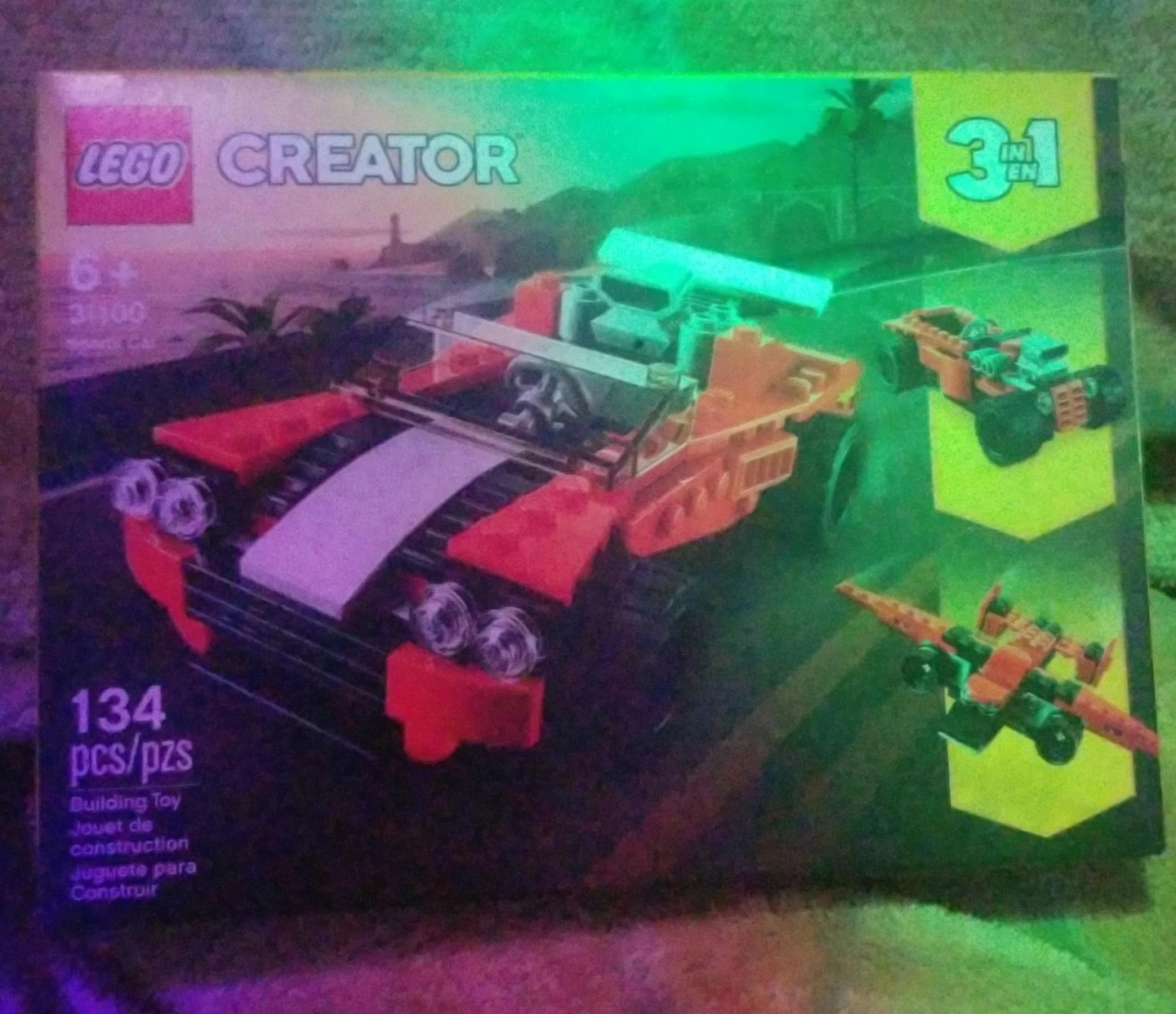 LEGO Creator 3-in-1 Building Toy Set (134 pcs)