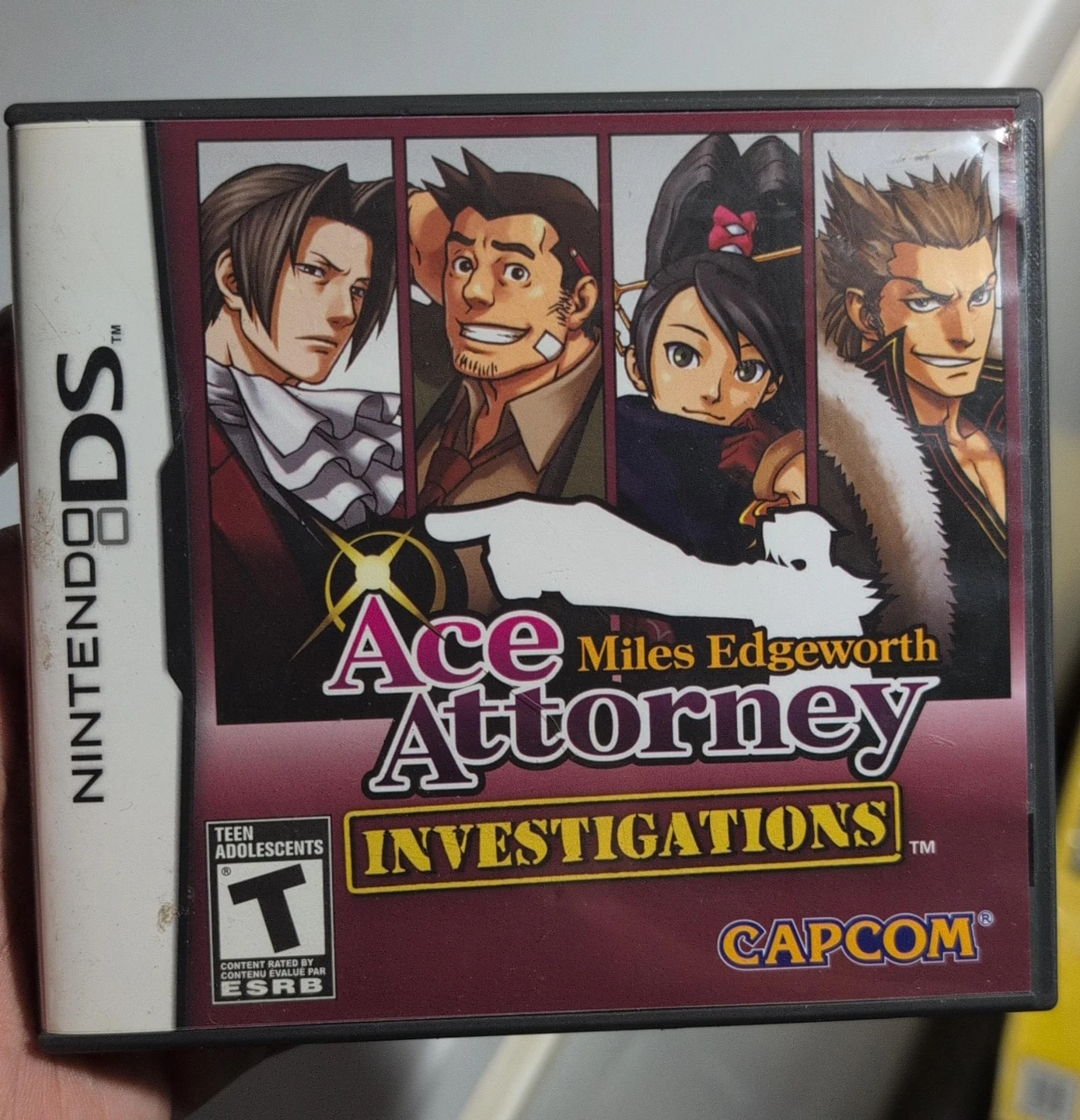 Ace Attorney Investigations: Miles Edgeworth Nintendo DS Game