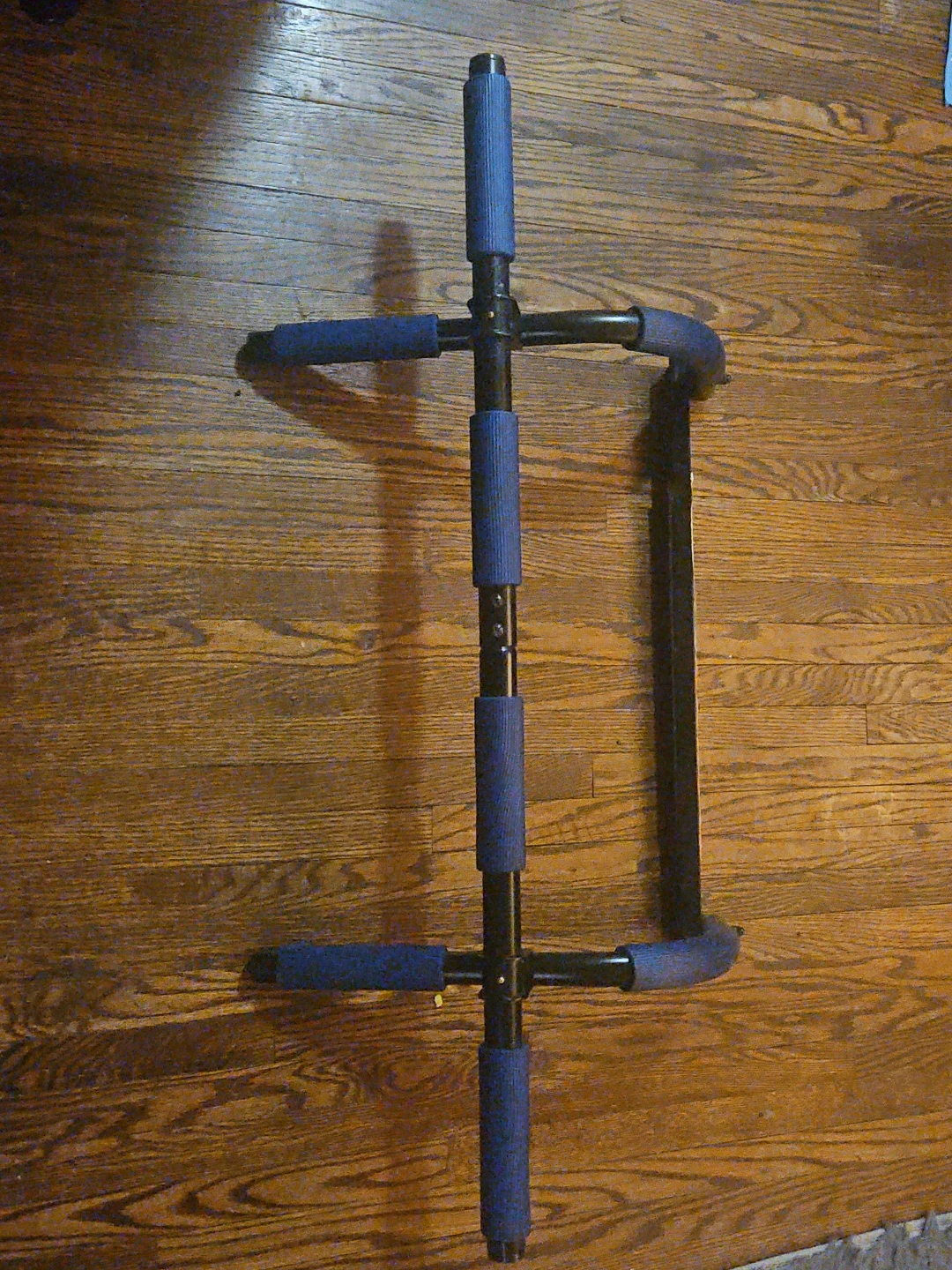 Doorway Pull-Up/Push-up Bar with Blue Grips - photo 2