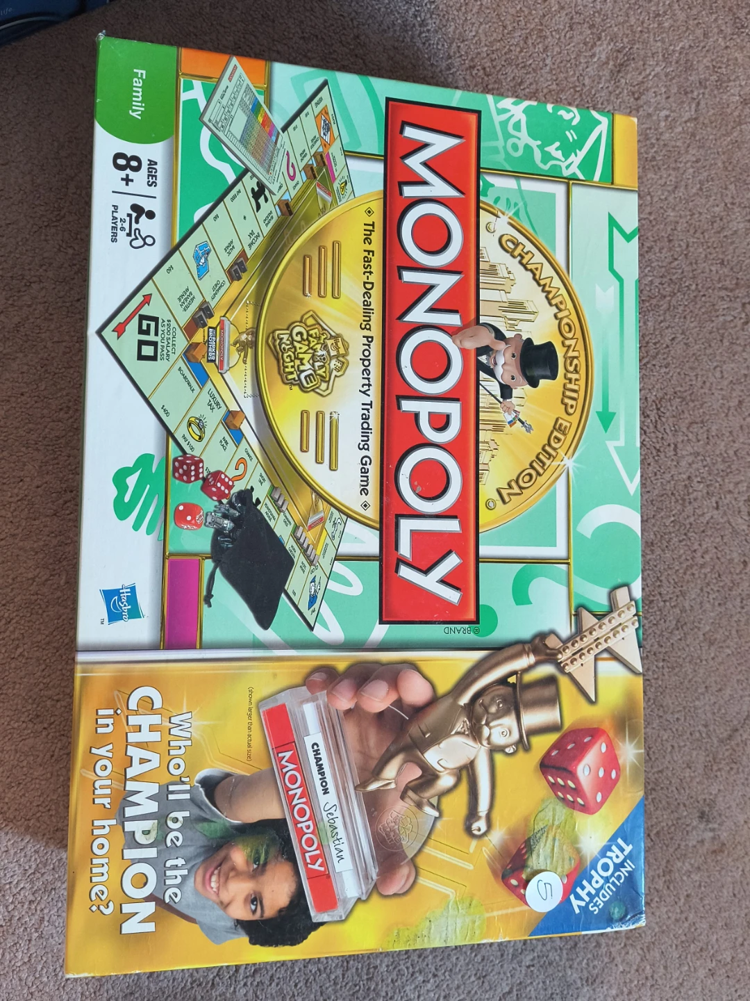 Monopoly Championship Edition Board Game