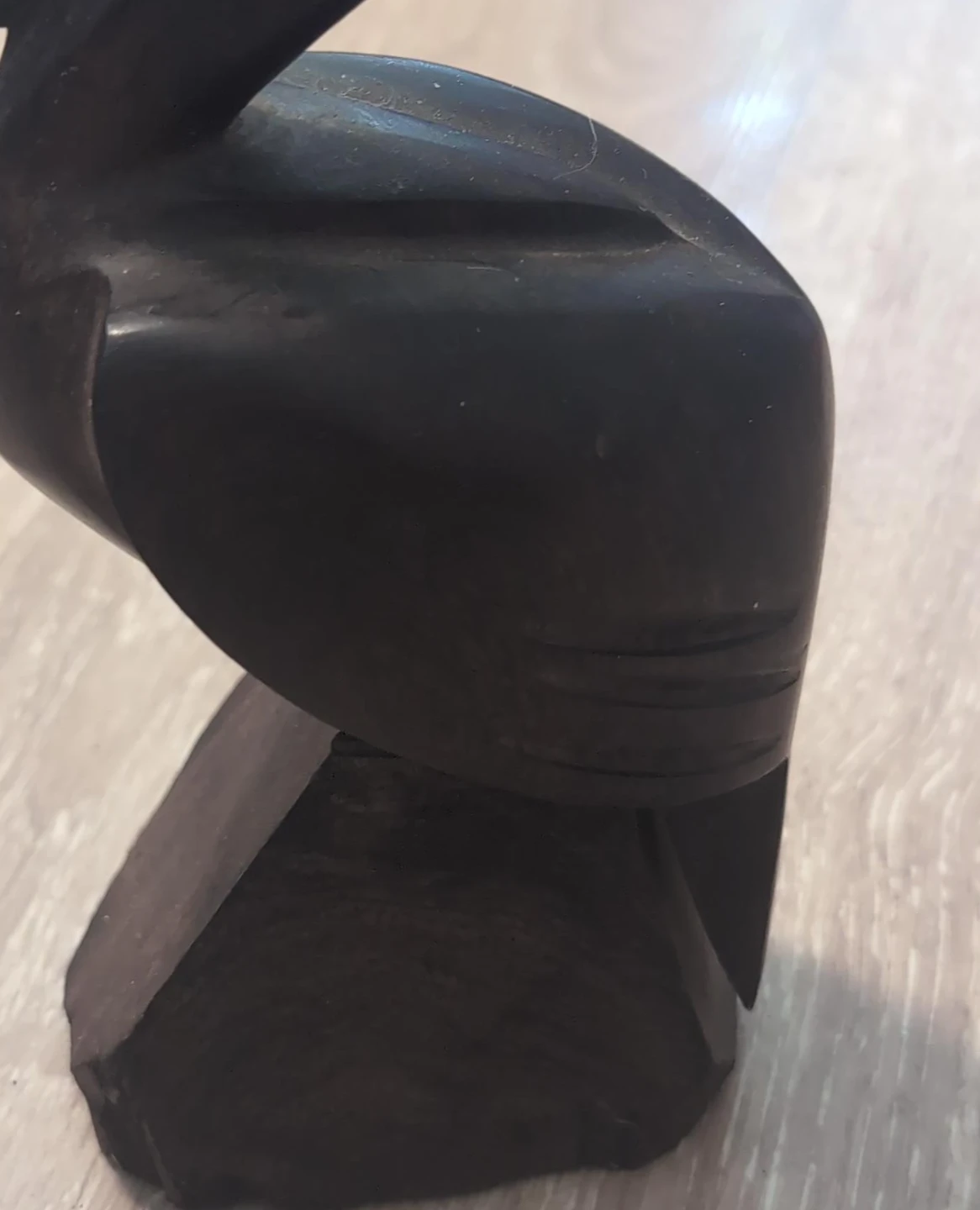 Dark Wood Carving Figurine