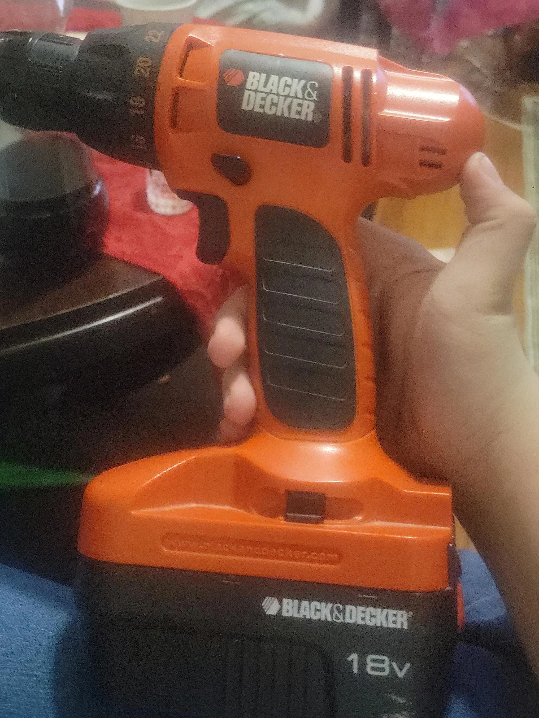 Black & Decker 18V Cordless Drill