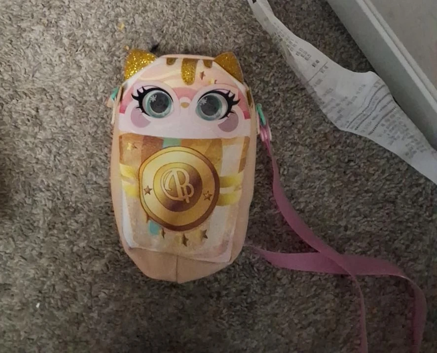 Plush Coin Purse with Strap
