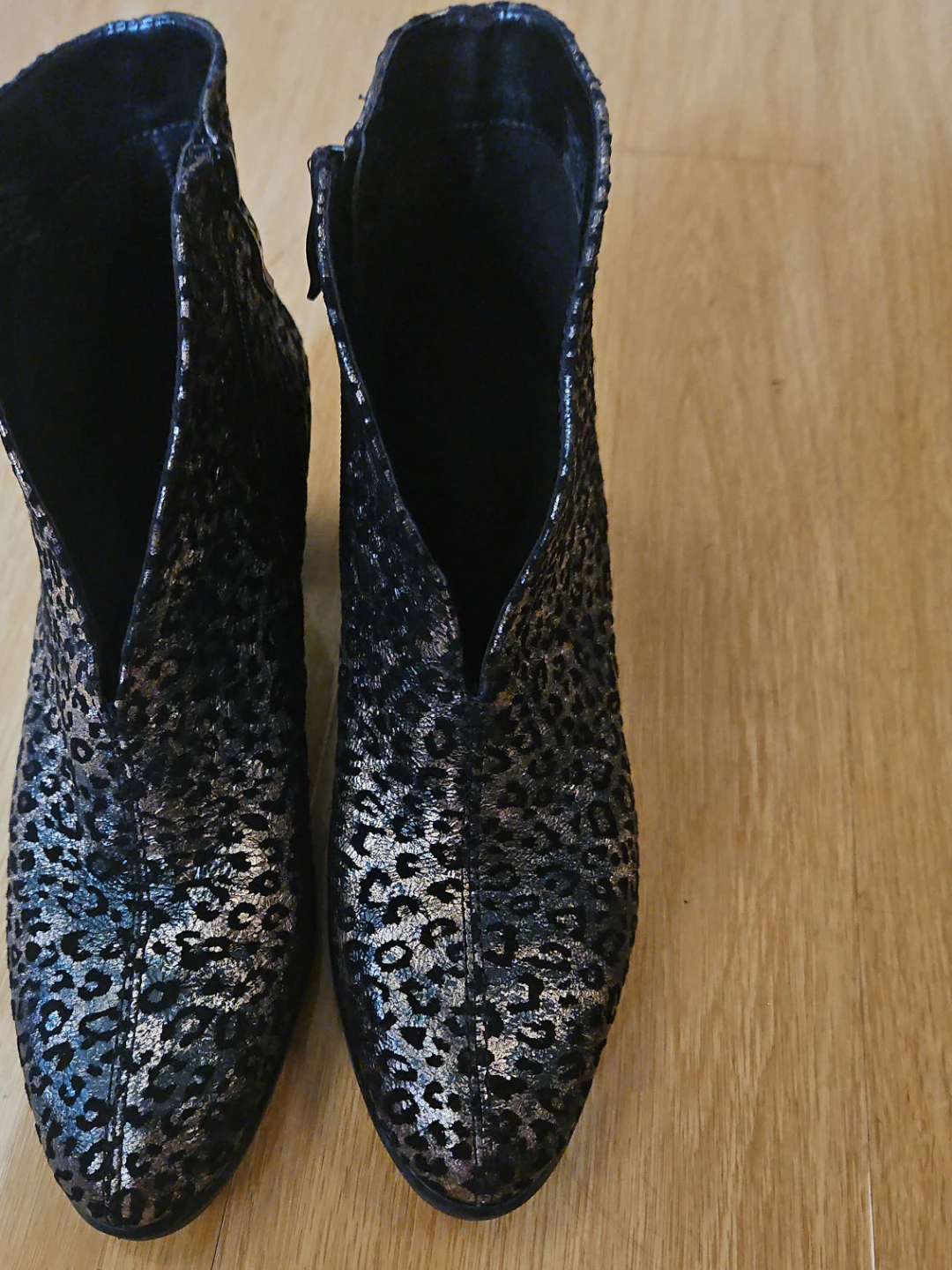 Ara Women's Leopard Print Ankle Boots