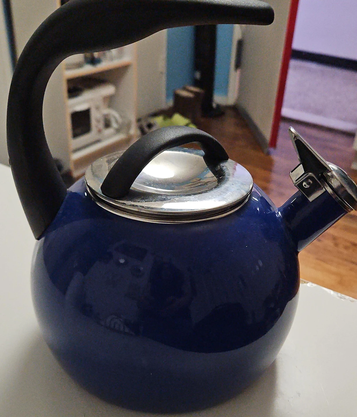 Blue Stovetop Kettle