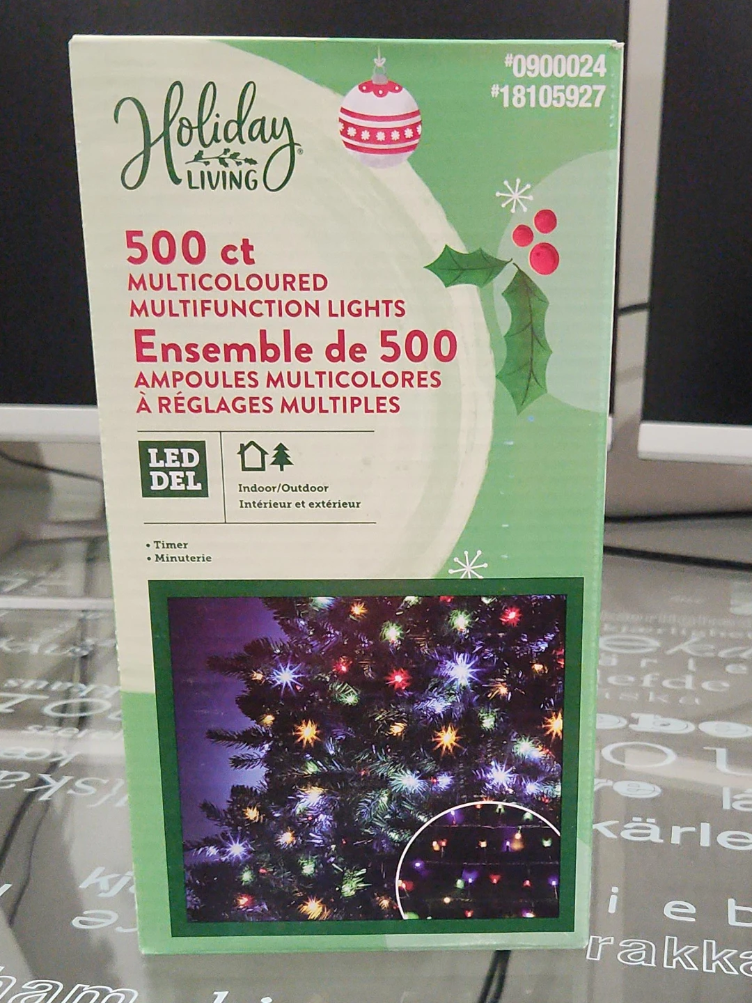 Holiday Living 500 ct Multicoloured Multifunction Lights