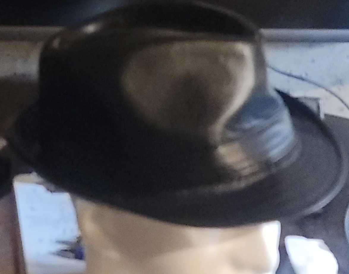Black Fedora Hat