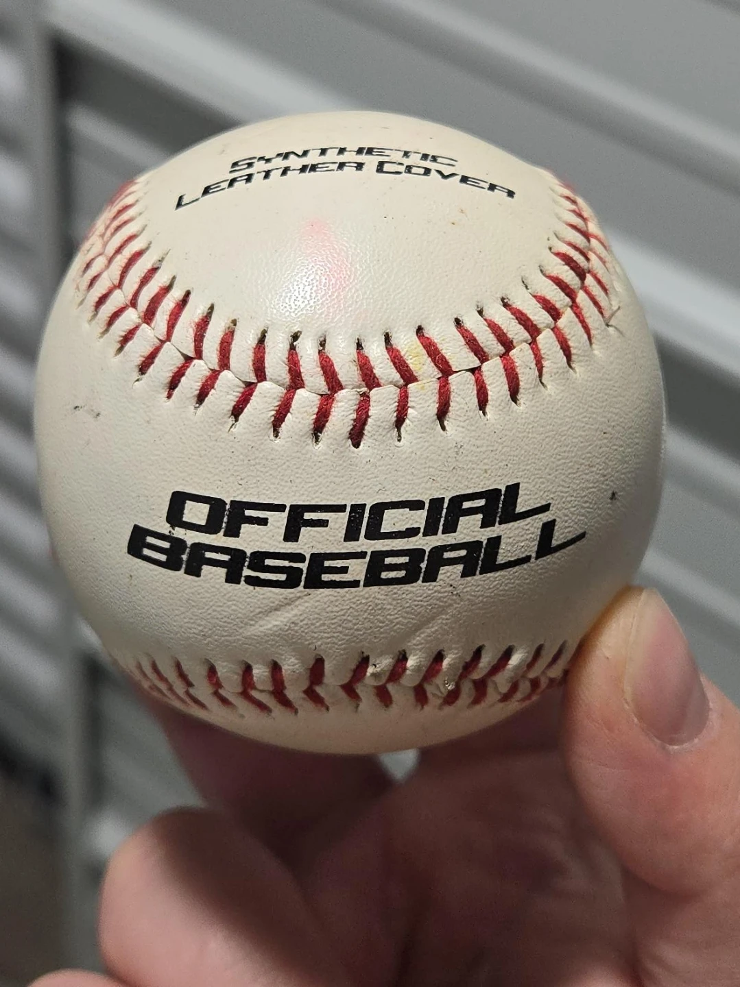 Verge Official Baseball - Synthetic Leather Cover