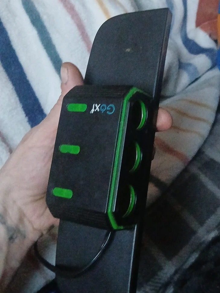 GOXF Triple USB Car Charger