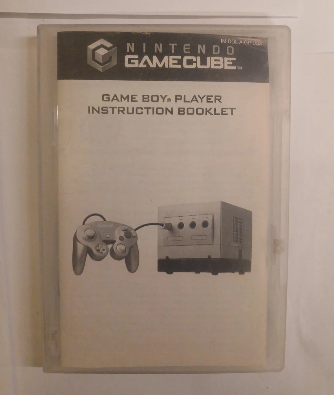 Nintendo GameCube Game Boy Player Instruction Booklet