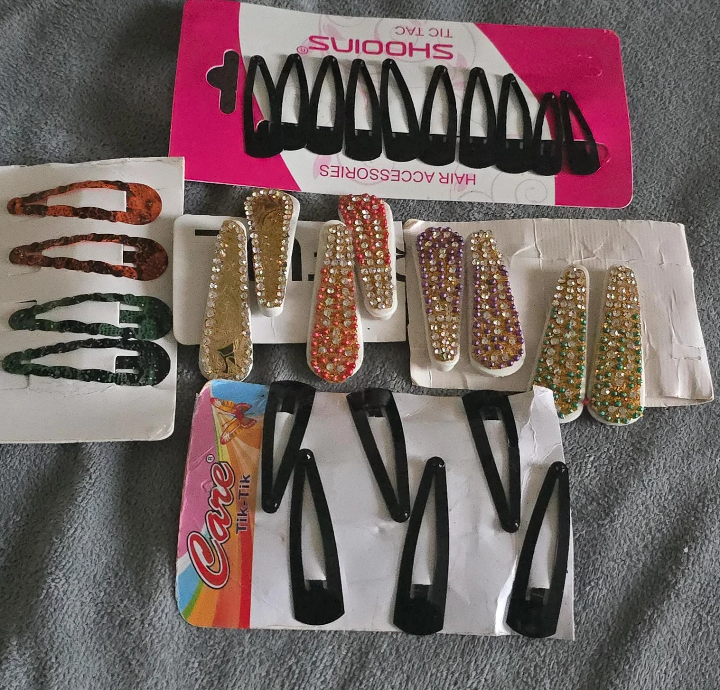 Assorted Hair Clips and Barrettes
