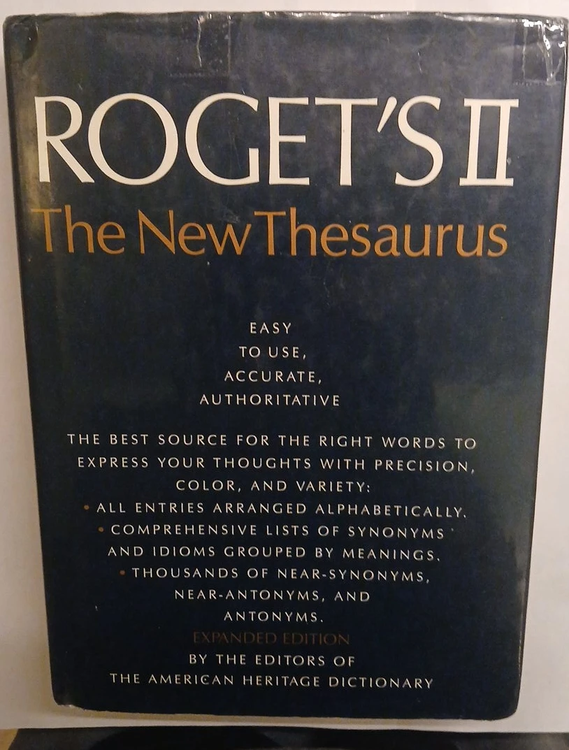 Roget's II The New Thesaurus Expanded Edition