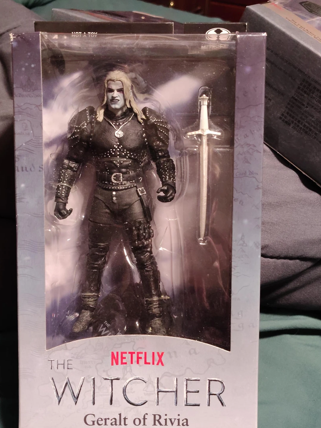 The Witcher Geralt of Rivia Action Figure with Sword