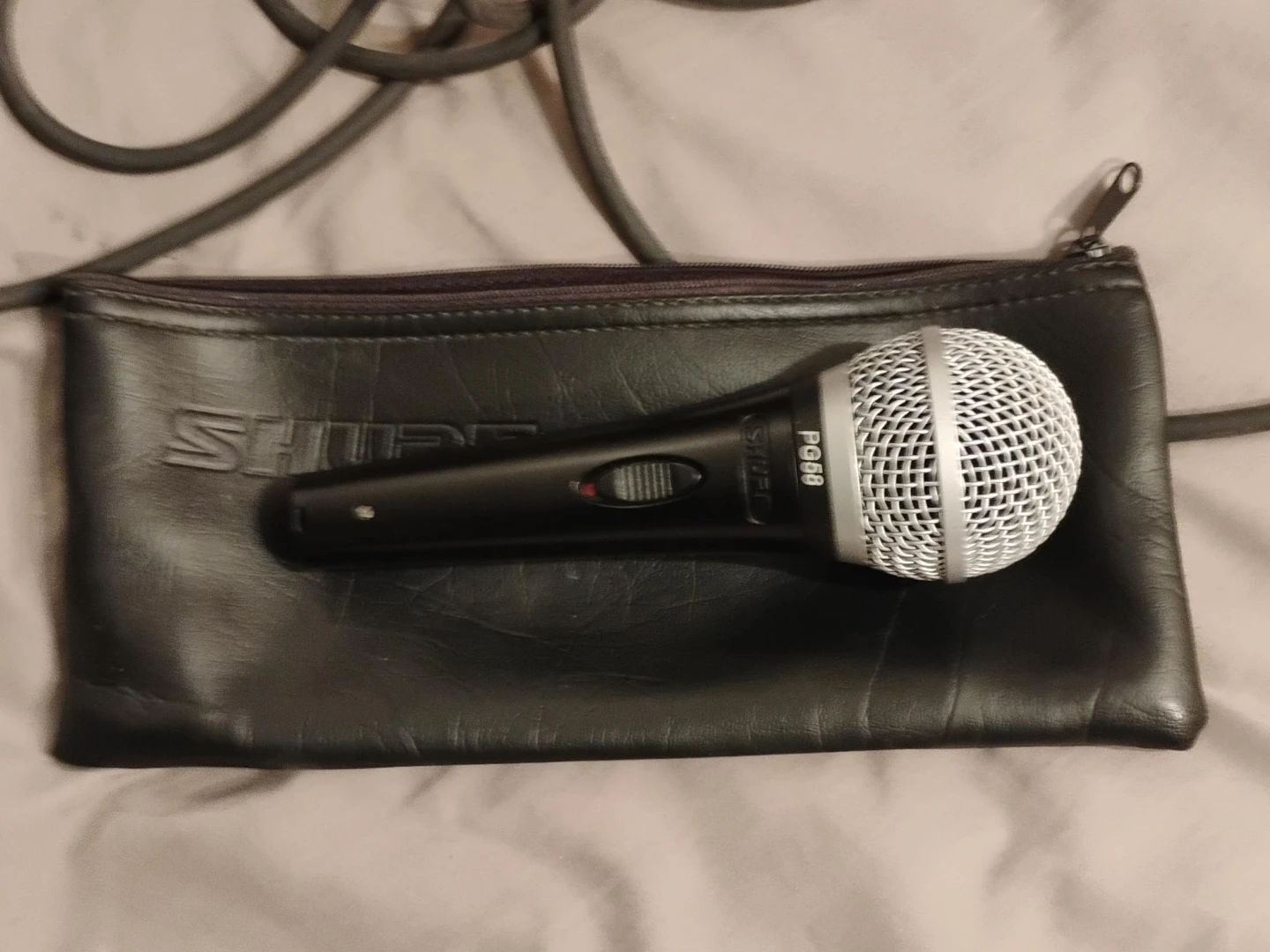 Shure PG58 Microphone with Pouch