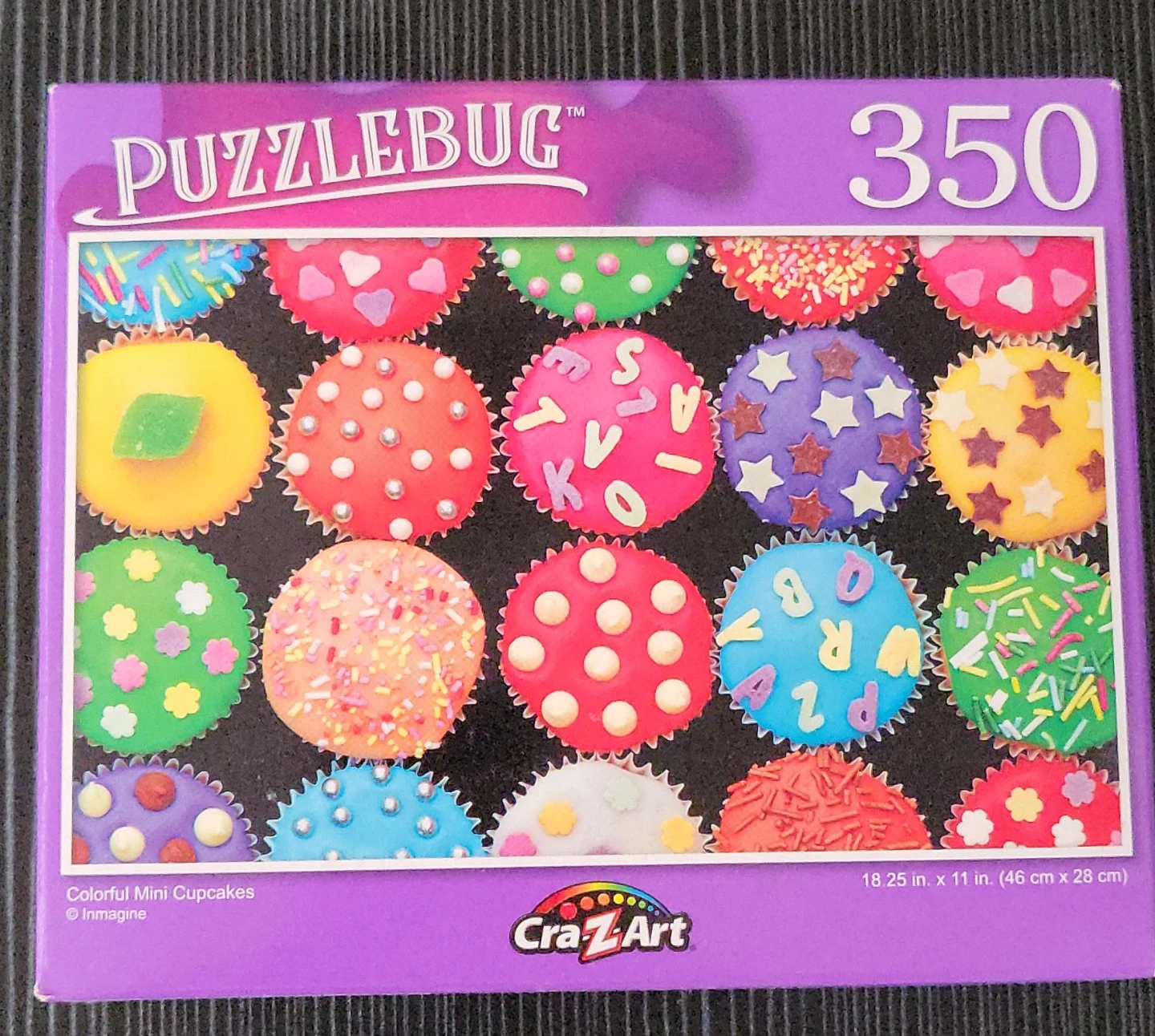 350 Piece Colorful Mini Cupcakes Puzzle