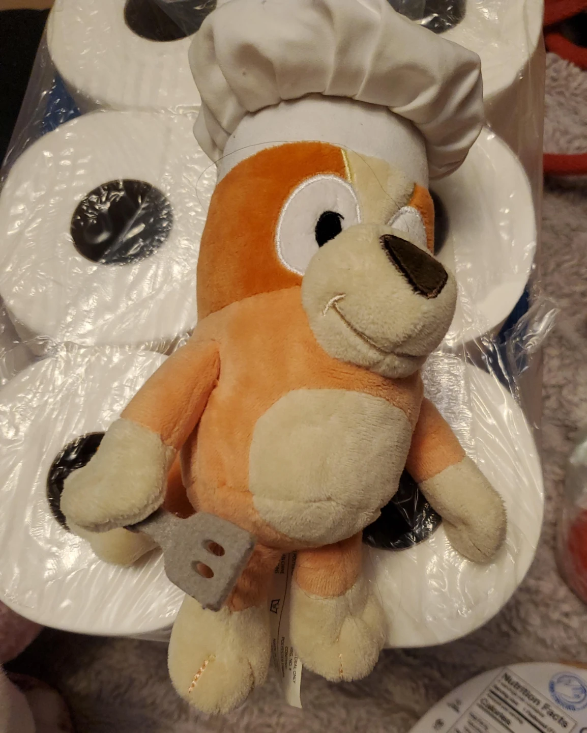 Bluey "Keepy Uppy" Chef Plush Toy