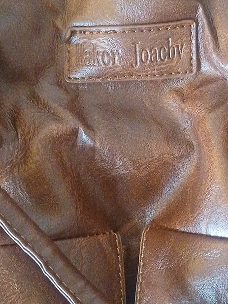 Maken Joacbv Brown Faux Leather Shoulder Bag