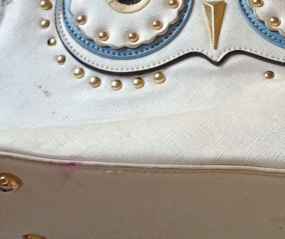 White Owl Design Handbag